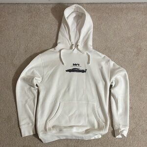 White McLaren W1 Graphic Hoodie